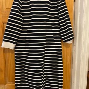 Navy and white stripped dress.  Never wore.